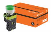 Кнопка LAY5-BW3361 с подсветкой зелёная 1р (10шт)