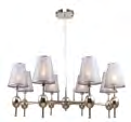 Люстра Escada 2106/8S E14*40W Nickel