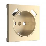 Веркель Накладка для USB розетки W1179511 (шампань)
