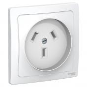 Бланка Розетка силовая внутрен. 2Р+N, 32А, 250В Белый