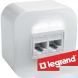 Кьютео Роз 1м RJ11+RJ45 кат 5UTP бел.(20шт)
