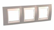 Уника Рамка 3-я Хамел.Коричневый/крем