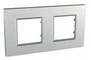 Уника Рамка UNICA Quadro 2м серебро
