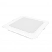 Светильник Gauss Elementary Downlight квадрат 20W 1700lm 4000K 170-260V IP20 170*26 монтаж белый LED