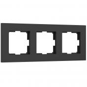 Веркель Рамка 3-я Slab (черный софт) W0032908