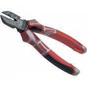 Бокорезы электрика (3 В 1) 190 мм, покрытие TitanFinish, рукоятки SoftGripp 3K NWS