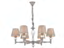 Люстра Escada 672/6S E27*60W Grey