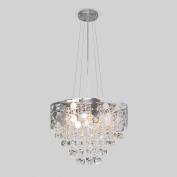 Люстра  10114/8 хром/прозрачный хрусталь