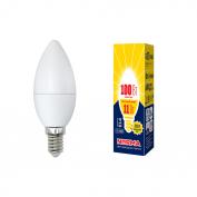 Лампа LED-C37-11W/3000K/E14/FR/NR, матовая. Серия Norma. Теплый белый свет