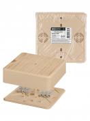 Коробка универс.для к/к,100*100*29 СОСНА с клем. колодкой, IP40, TDM(42шт)