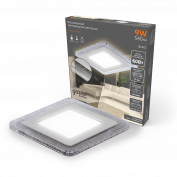 Св-к Gauss Bubbles BL322 Квадр. 6+3W, LED 3000K, 540лм,143x143мм, Ø110 1/40