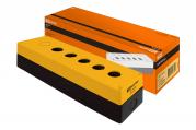 Корпус КП105(6) для кнопок 5(6 )мест желтый
