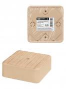 Коробка универс.для к/к,75*75*28 СОСНА  IP40, TDM(80)