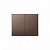 Галеа панель лицевая 2 выкл. Dark Bronze