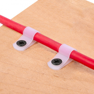 Клипса кабельная Д12 СНК Fortisflex (100) Ме537